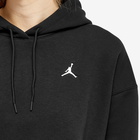 Air Jordan Women's Essential Fleece Popover Hoody in Black/White