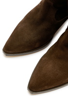 Isabel Marant étoile Duerto 40 Western Suede Mid-calf Boots Brown