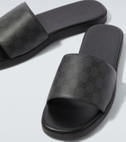 Gucci GG canvas slides