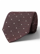 TOM FORD - 8cm Polka-Dot Silk-Jacquard Tie
