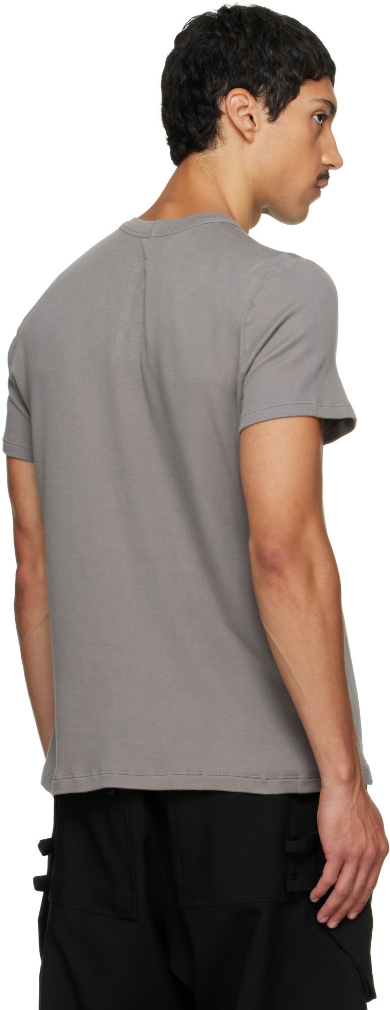 Rick Owens Gray Tower Short Level T-shirt
