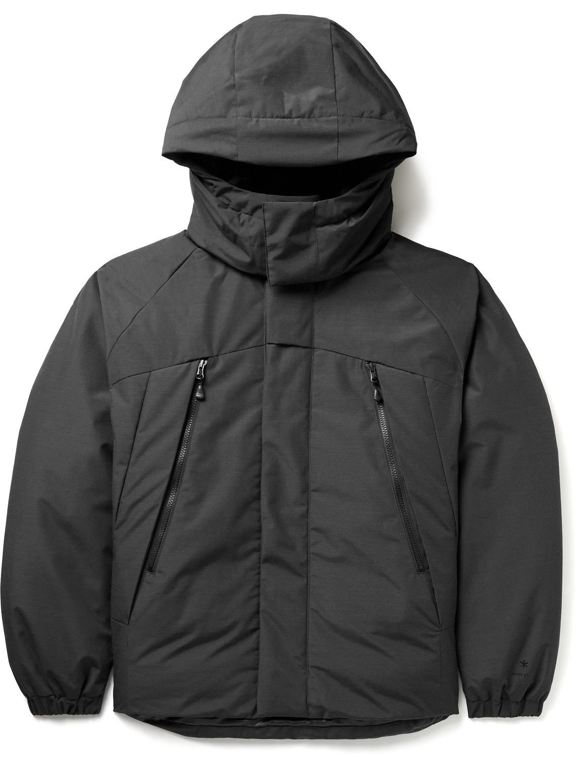 Snow Peak - FR Ripstop Hooded Down Jacket - Gray Snow Peak