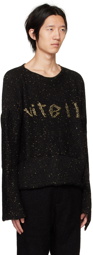 VITELLI SSENSE Exclusive Black Galaxy Sweater