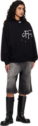 Off-White Black Shared Over Hoodie