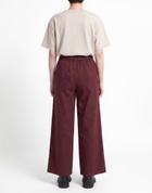 Jijil Womens Jeans Burgundy