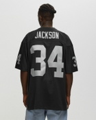 Mitchell & Ness Nfl Legacy Jersey Los Angeles Raiders 1988 Bo Jackson #34 Black Jerseys