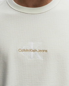 Calvin Klein Jeans City Grid Ss Tee White - Mens - Shortsleeves