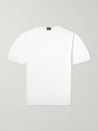 Kiton - Knitted Cotton T-Shirt - White