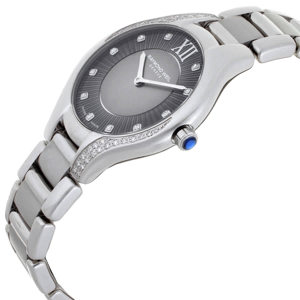 Raymond Weil Noemia Quartz Diamond Grey Dial Ladies Watch 5132 -S1S-60181