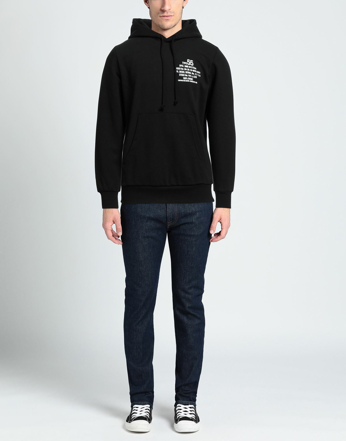Diesel Mens Sweatshirt in Black