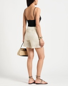 Peserico Womens Shorts & Bermuda Shorts Ivory
