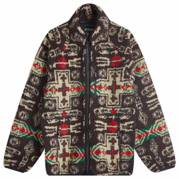 Photo: Manastash Men's Chimayo Fleece Jacket in Brown