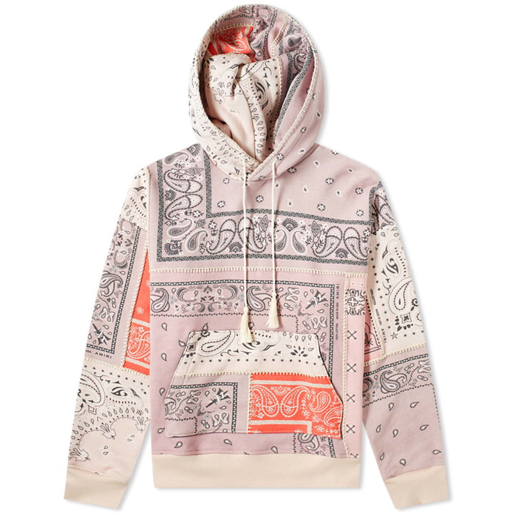 Photo: AMIRI Oversized Reconstructed Bandana Hoody