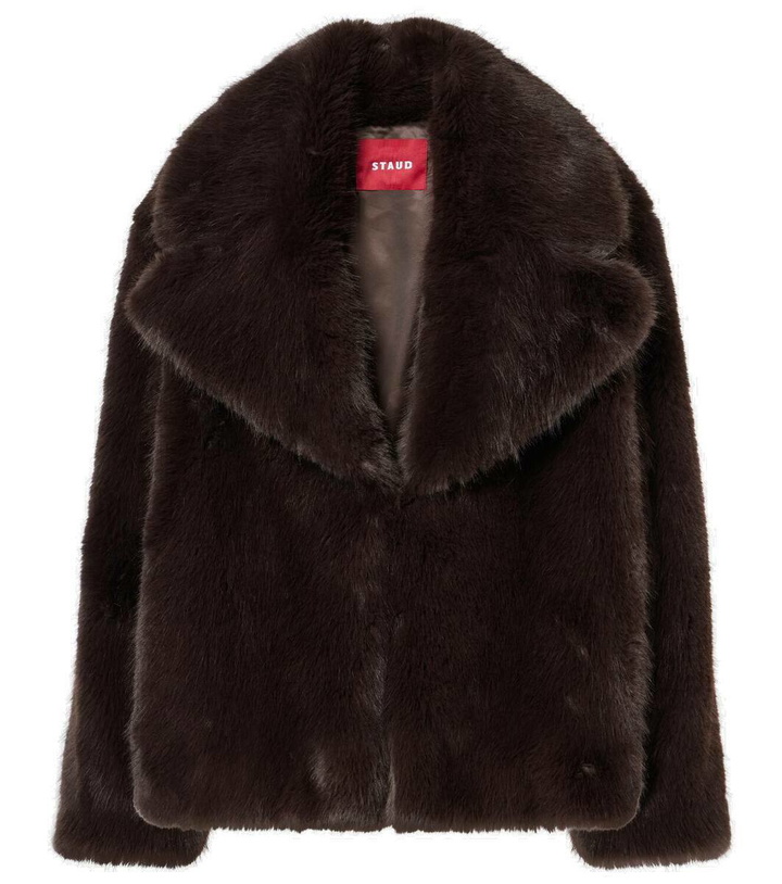 Photo: Staud Soprano faux fur jacket