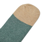 Anonymous Ism Organic Cotton 2 Tone No Show Sock