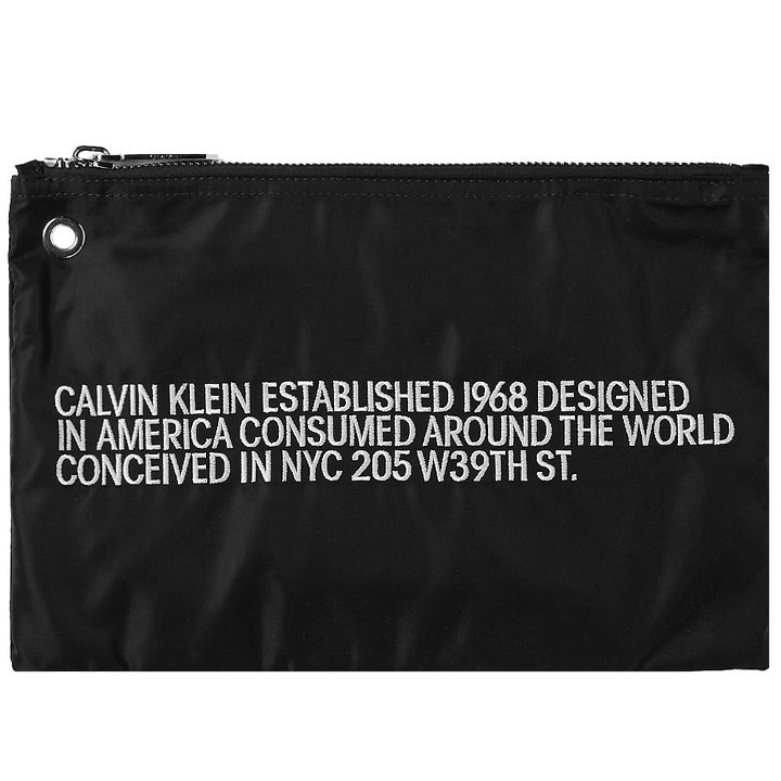 Photo: Calvin Klein 205W39NYC 1968 Zip Pouch