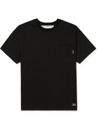 Abc. 123. - Logo-Appliquéd Cotton-Jersey T-Shirt - Black