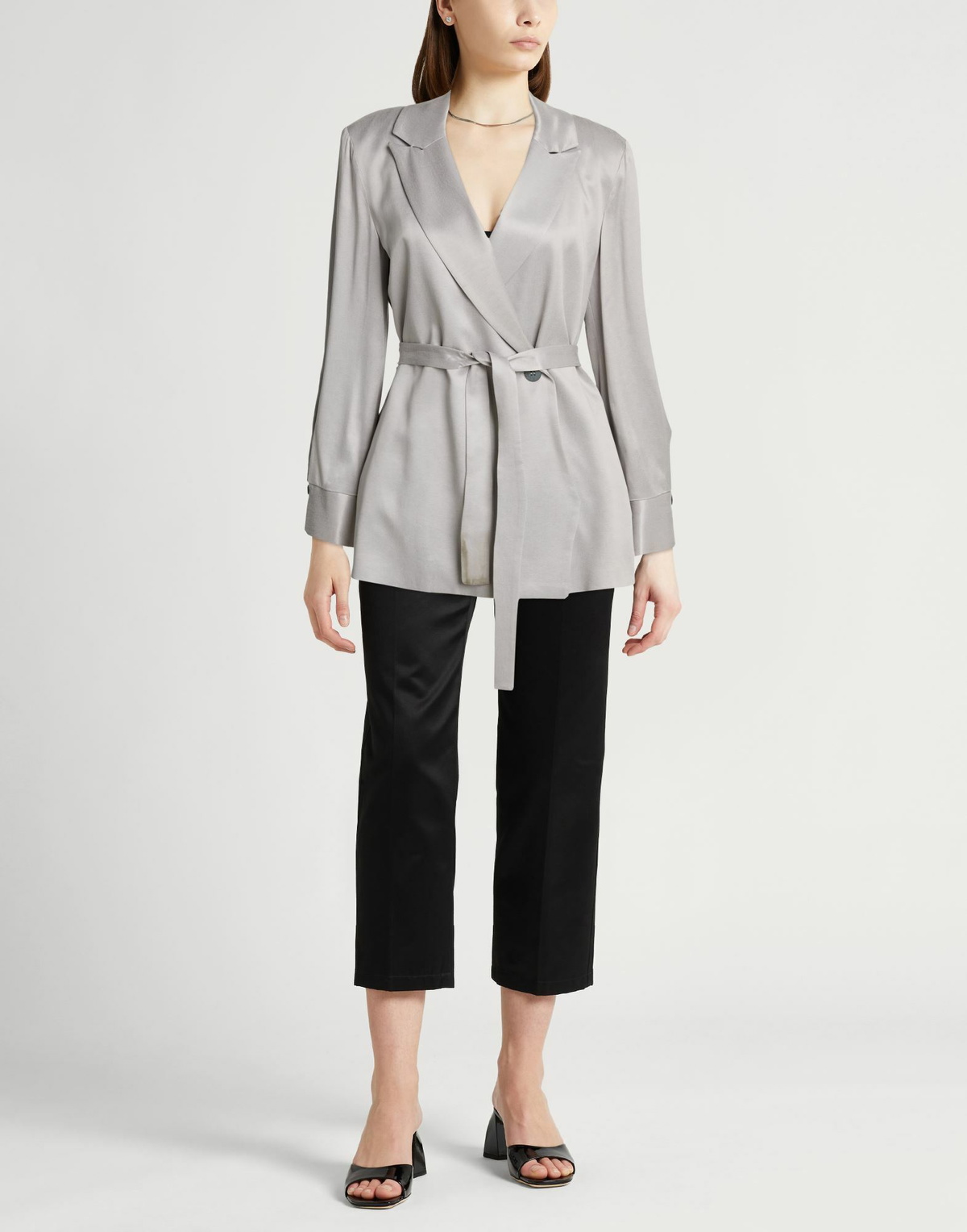 Peserico Womens Blazer Light in Grey