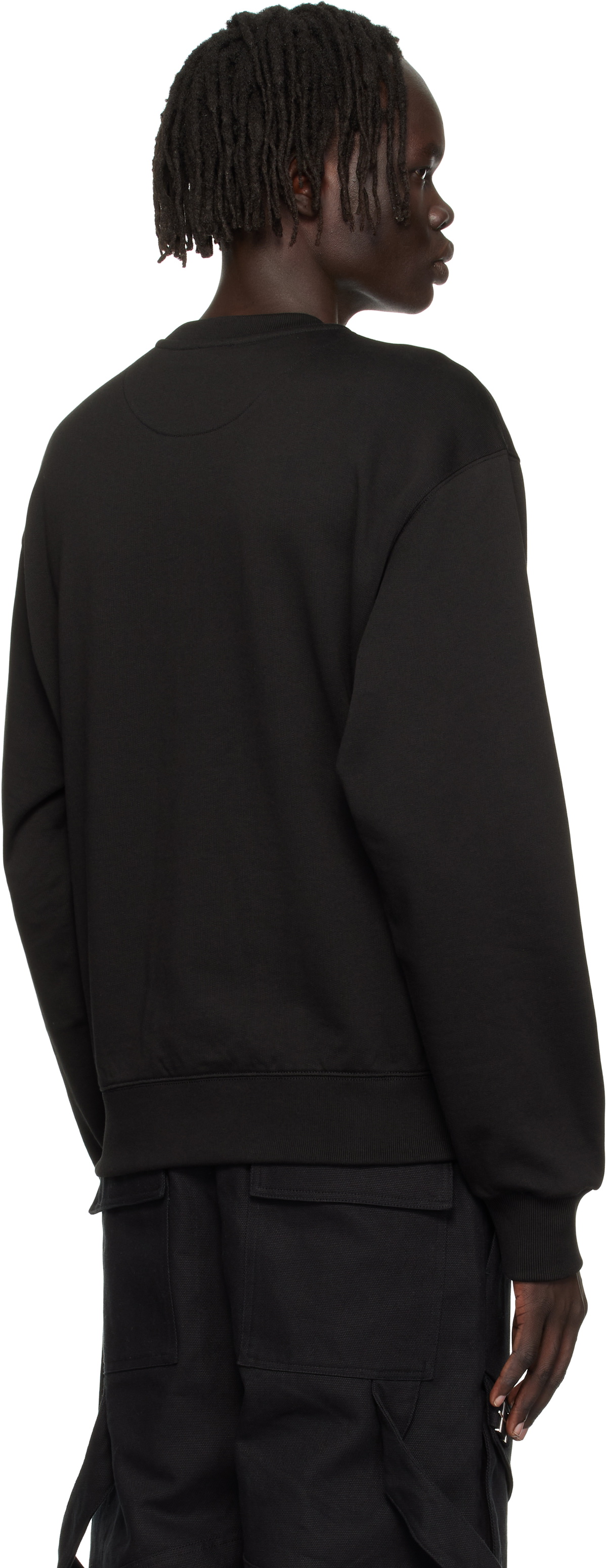 Kenzo Black Kenzo Paris 'KENZO Happy Tiger' Embroidered Sweatshirt