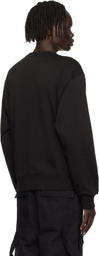 Kenzo Black Kenzo Paris 'KENZO Happy Tiger' Embroidered Sweatshirt