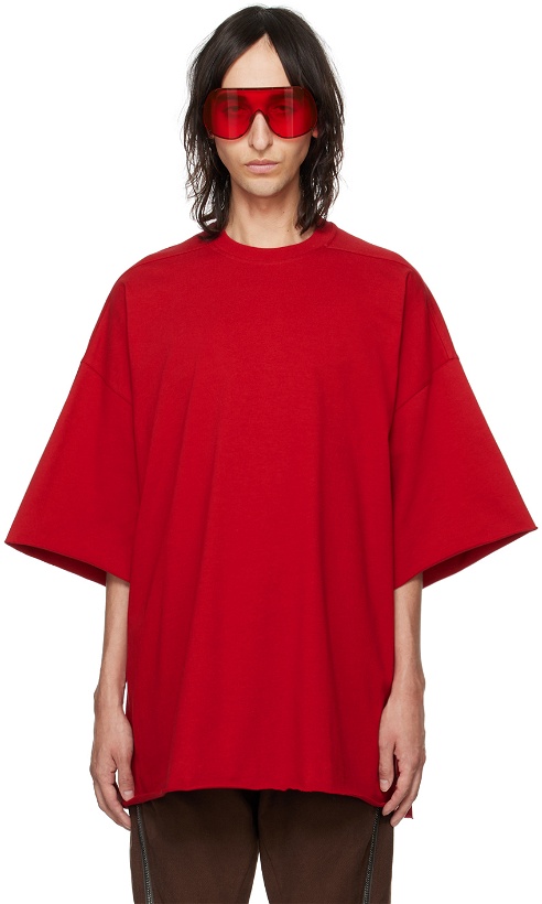 Photo: Rick Owens Red Tommy T-Shirt