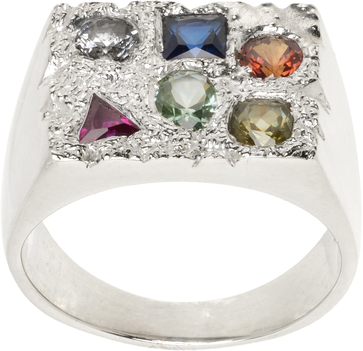 Bleue Burnham Cottage Rose Garden Signet Ring