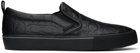 Coach 1941 Black Skate Slip-On Sneakers