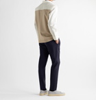 Theory - Willomere Barker Cotton-Poplin and Stretch-Knit Shirt - White