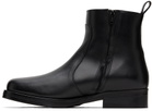 Studio Nicholson Black Square Boots
