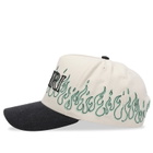 Amiri Men's Flames Baseball Cap in Ivory 