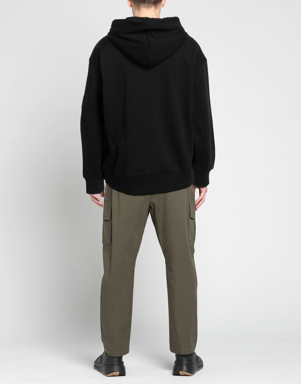 Y-3 Mens Sweatshirt in Black