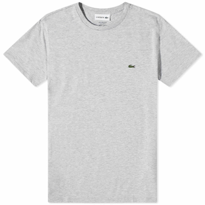 Photo: Lacoste Men's Classic Fit T-Shirt in Silver Marl
