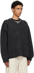 Cawley Gray V-Neck Sweater