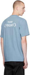 Moncler Genius 7 Moncler FRGMT Hiroshi Fujiwara Blue T-Shirt