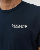 Pendleton Mountain View Logo Graphic Tee Blue - Mens - Shortsleeves