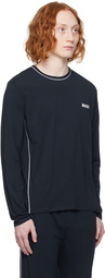 BOSS Navy Balance Long Sleeve T-Shirt