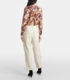 Marant Etoile Jannick low-rise cotton cargo pants