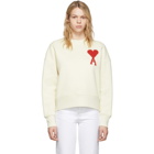 AMI Alexandre Mattiussi Off-White Oversized Ami De Coeur Sweatshirt