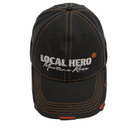 Martine Rose Women's Local Hero Cap in Black/Orange 