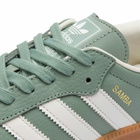 Adidas Women's Samba OG W Sneakers in Silver Green/Chalk White