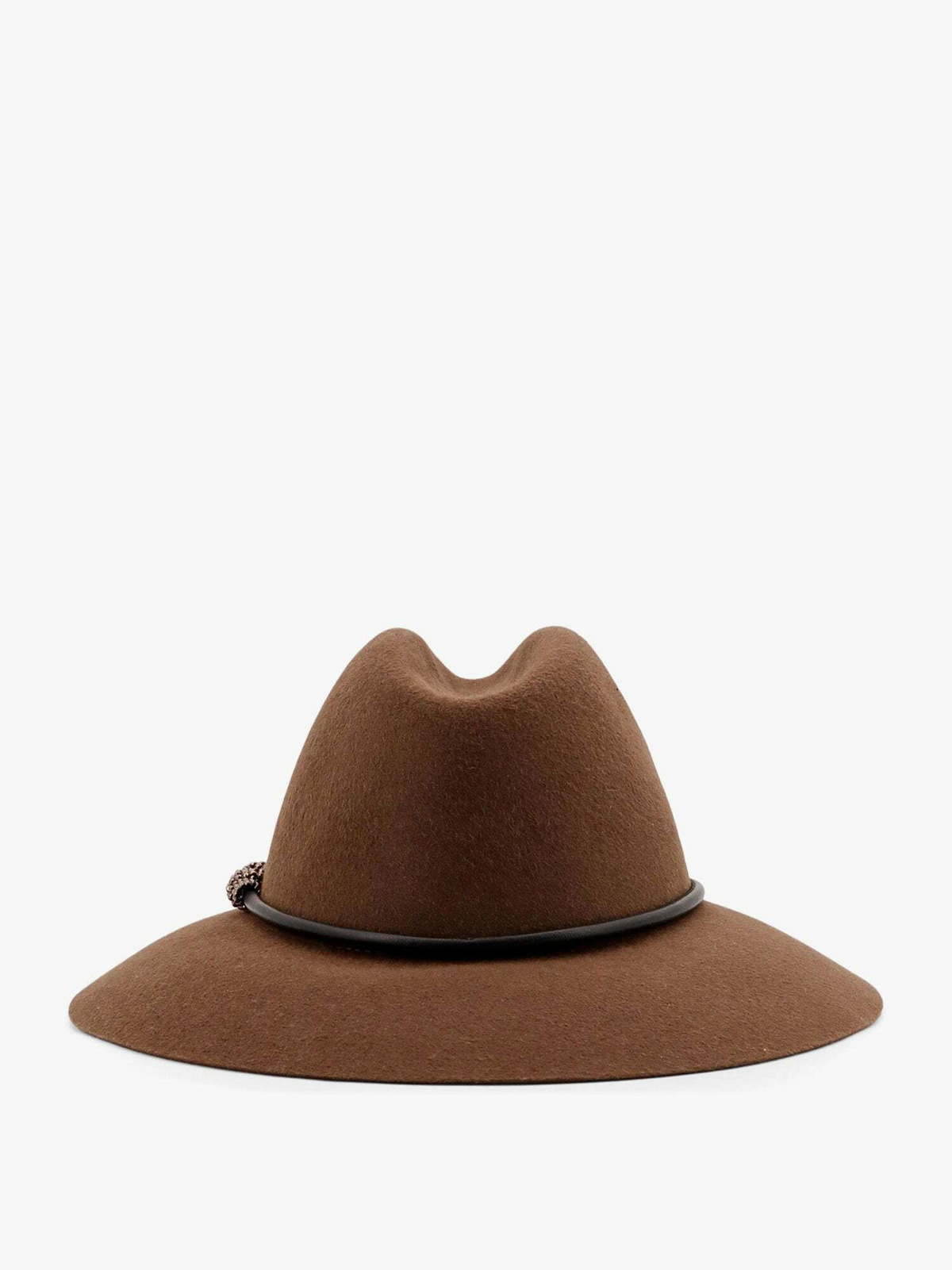 ハット BRUNELLO CUCINELLI Woman Hat Brown M12504979 CC397 Brunello Cucinelli Hat Brown Womens Brunello Cucinelli