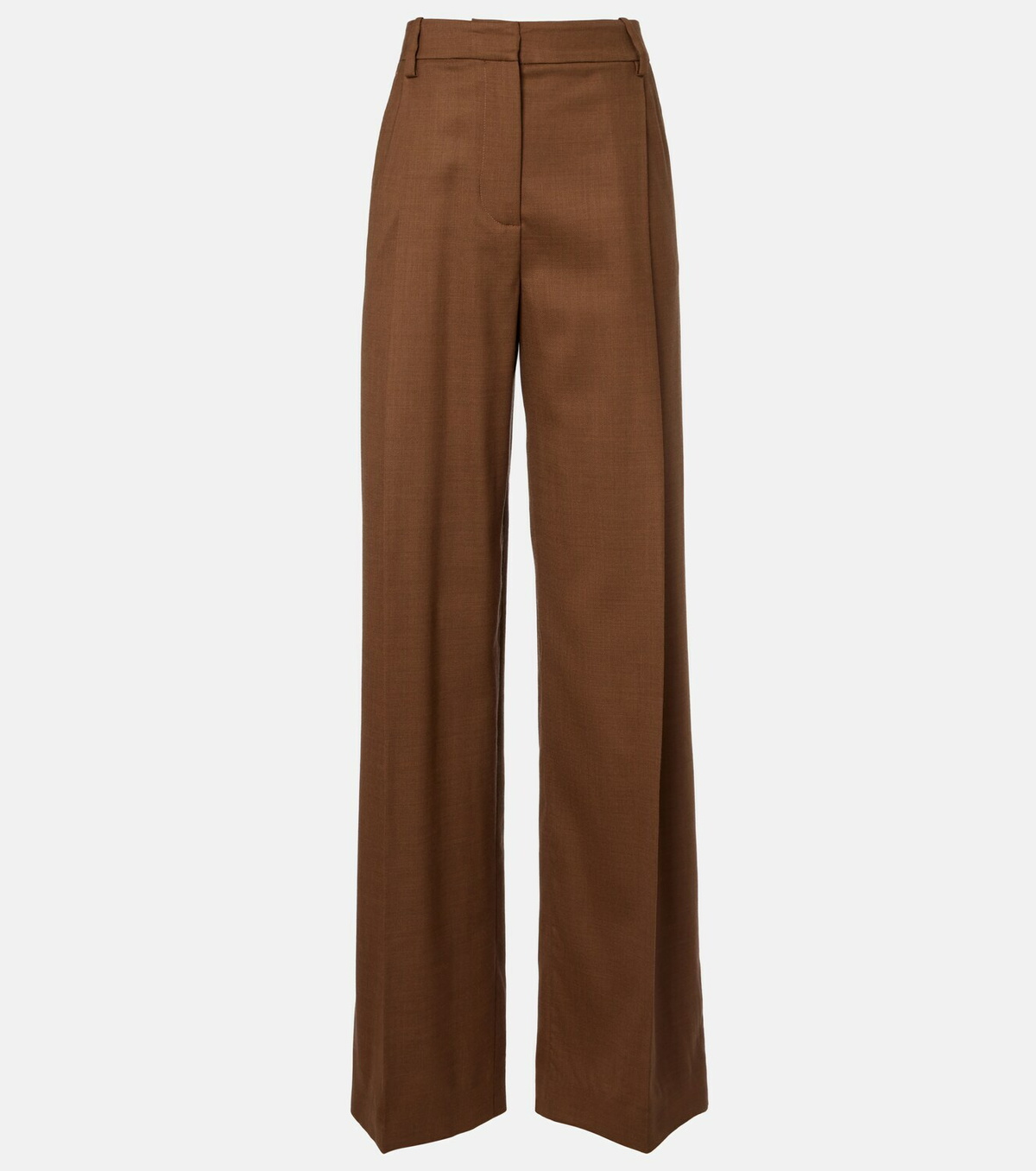 Oscar de la Renta Virgin wool wide-leg pants