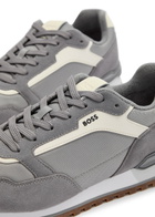 Boss Parkour L Runner Panelled Mesh Sneakers Grey