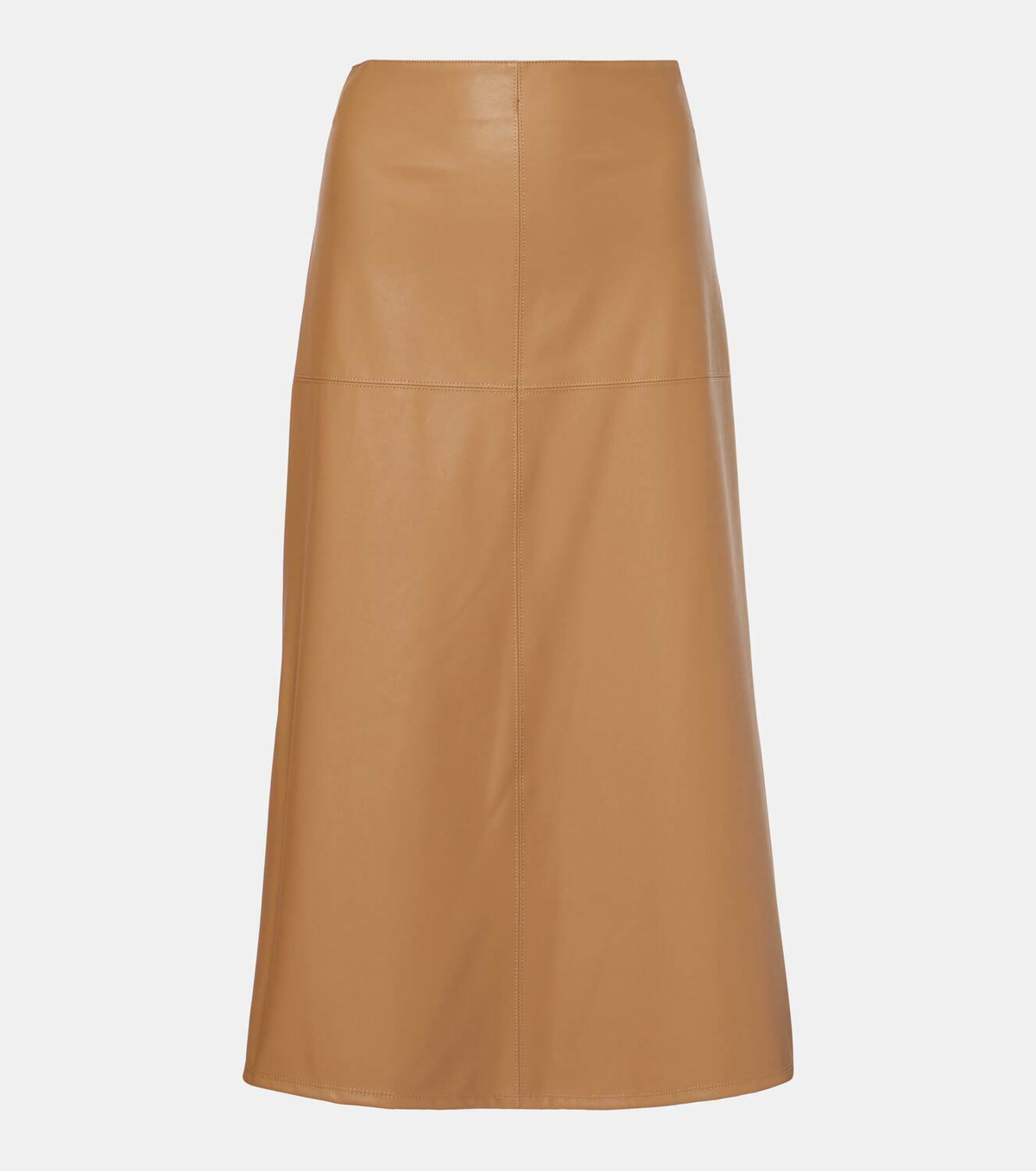 Max Mara Leisure Scilli coated jersey midi skirt Max Mara