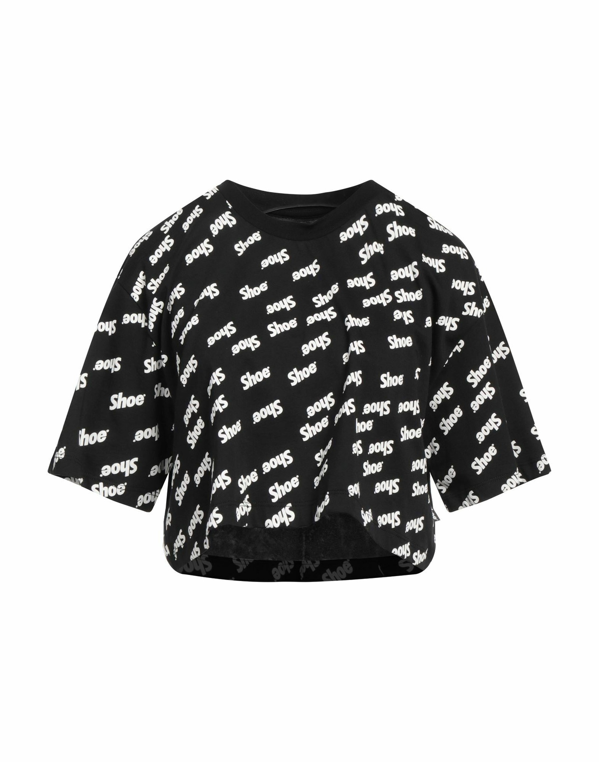 Shoe Womens T-shirt in Black