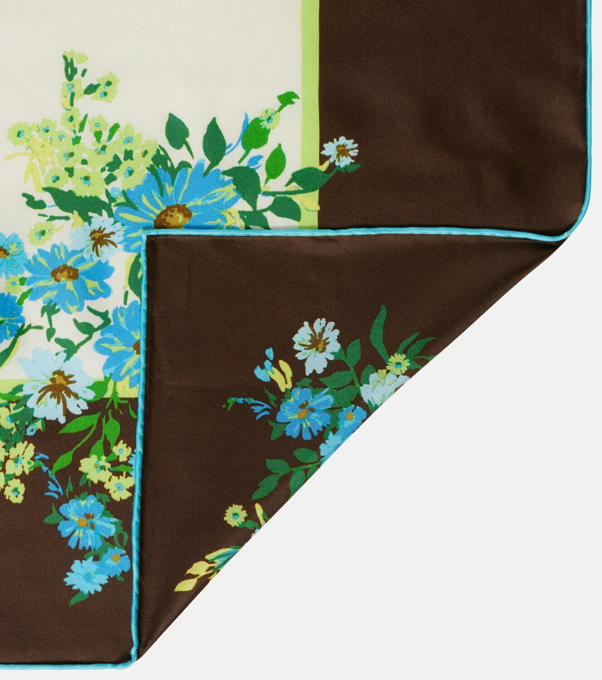 Alémais Floral silk scarf