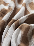 Frescobol Carioca - Cotton and Linen-Blend Jacquard Beach Blanket