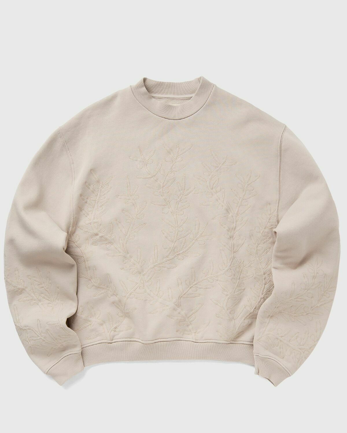 Rough. Olive Diffusion Sweatshirt Beige Sweatshirts