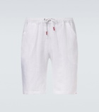 Kiton Linen shorts