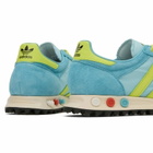 Adidas La Trainer OG Sneaker in Preloved Blue/Semi Solar Yellow/Icey Blue